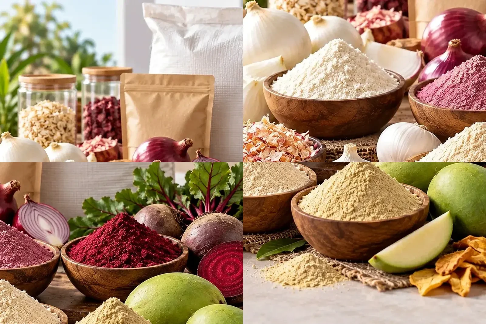 Dehydrated Vegetables & Fruit Powders